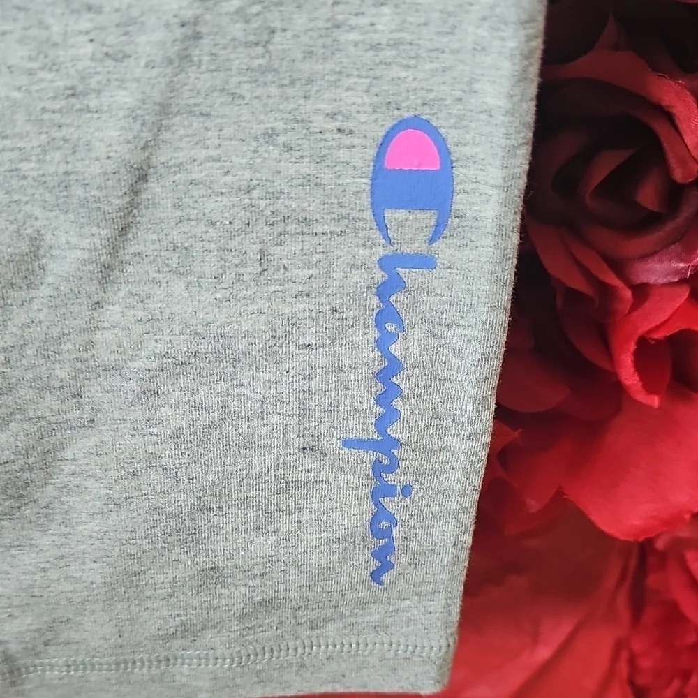 Champion NWOT (Fell Off) Girls Gray Active Shorts Size 6